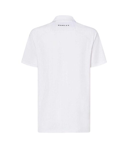 Polo Motif/style Logo Iconic Homme Blanc Oakley