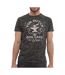 T-shirt Noir Chiné Homme Von Dutch HIT - L