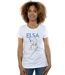 Disney Femmes/Ladies - Frozen Elsa Profile Sketch Cotton T-Shirt (Blanc) - UTBI21958-2