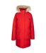 Womens/ladies dana down jacket red marl Trespass-1
