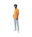 Mens Yosemite Pique Polo Shirt Orange Iqoniq-1