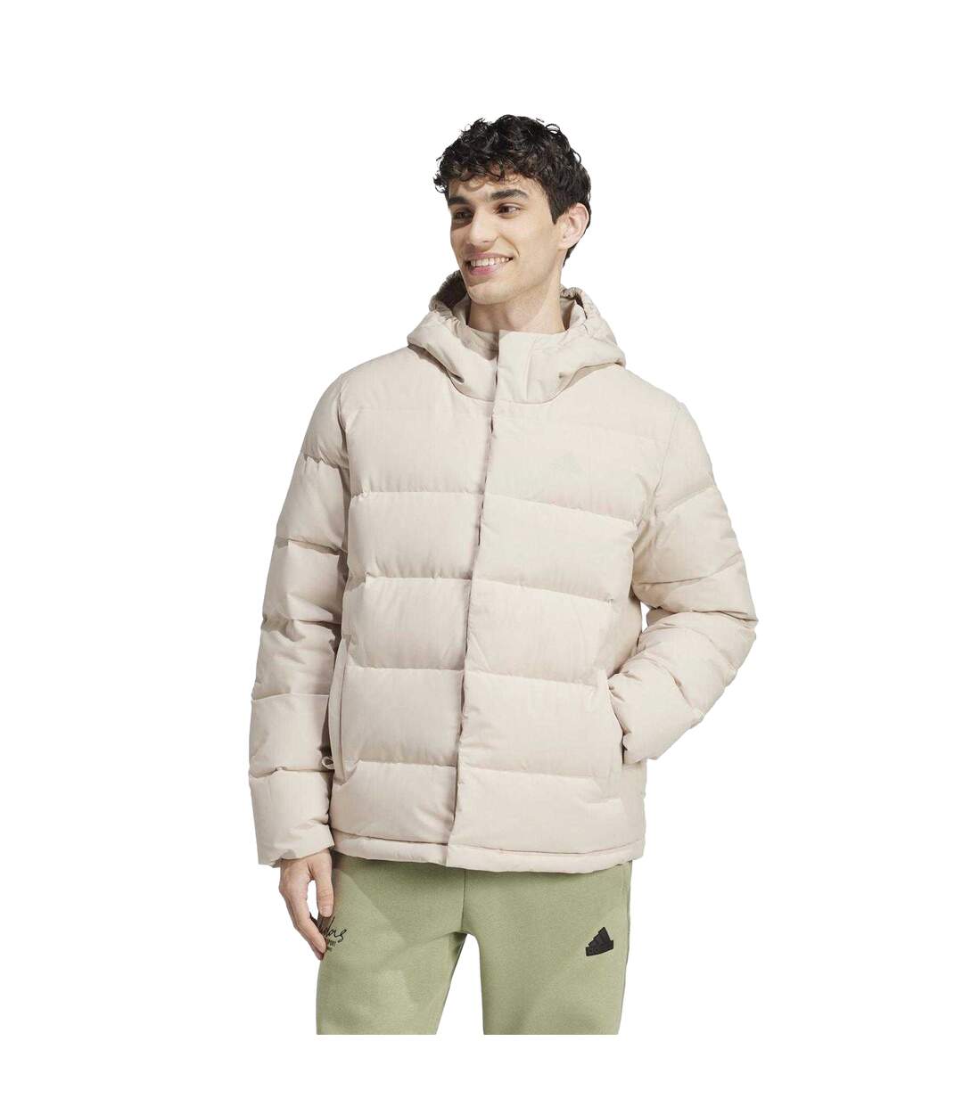 Veste À Capuche Helionic Homme Beige Adidas-2