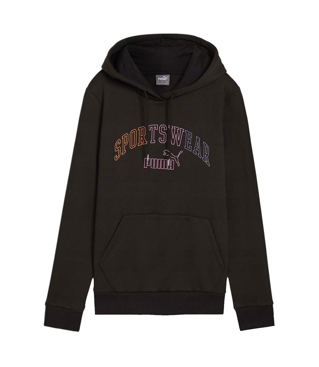 Sweat À Capuche Style Logo Ess+ Lab Femme Noir Puma-2