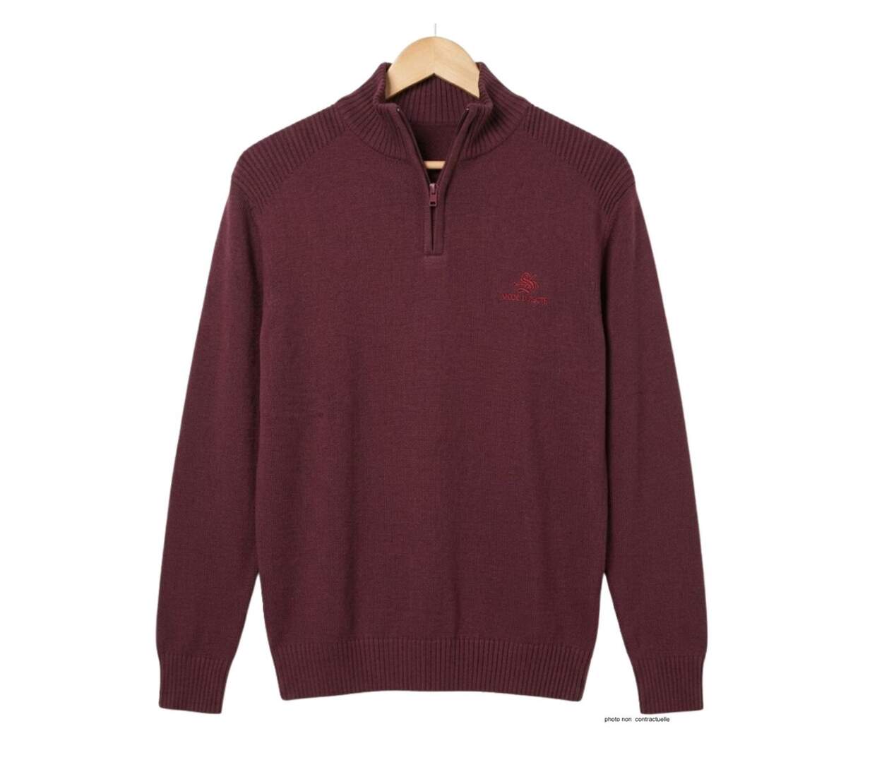 Pull camionneur col montant zippé PLAYER3T-2