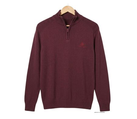 Pull camionneur col montant zippé PLAYER3T