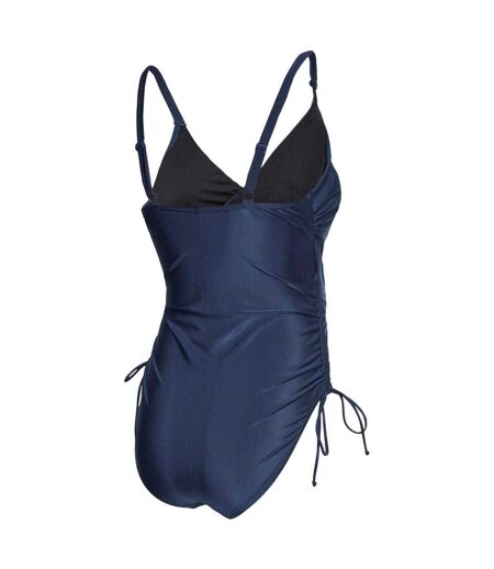 Womens/ladies Maternity One Piece Swimsuit Navy Blazer Mamalicious