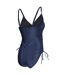 Womens/ladies Maternity One Piece Swimsuit Navy Blazer Mamalicious-3
