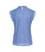 Blouse Sans Manches Motif/style Lacets Femme Bleu Hortensia Pieces-3