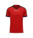 T-shirt Revolution Homme Noir Rouge Givova-2