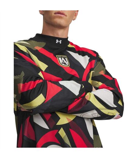 Mens Terrace Long-sleeved Football Goalkeeper Jersey Gray Dawn Under Armour