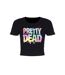 Grindstore Femmes/Ladies Pretty Dead Pastel Goth Crop Top (Noir) - UTGR2910-1