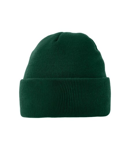 Bonnet unisexe vert bouteille Beechfield