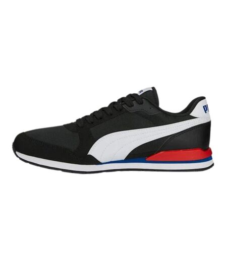 Baskets St Runner V3 Homme Noir Blanc Rouge Puma