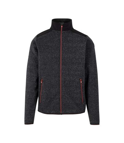 Veste Polaire Cossal At200 Homme Noir Chiné Trespass