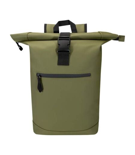 Sac À Dos Motif Haut À Rouler Resi Plus Taille Unique Vert Forêt Floso