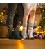 Ladies Original Christmas Patterned Novelty Thermal Socks-4