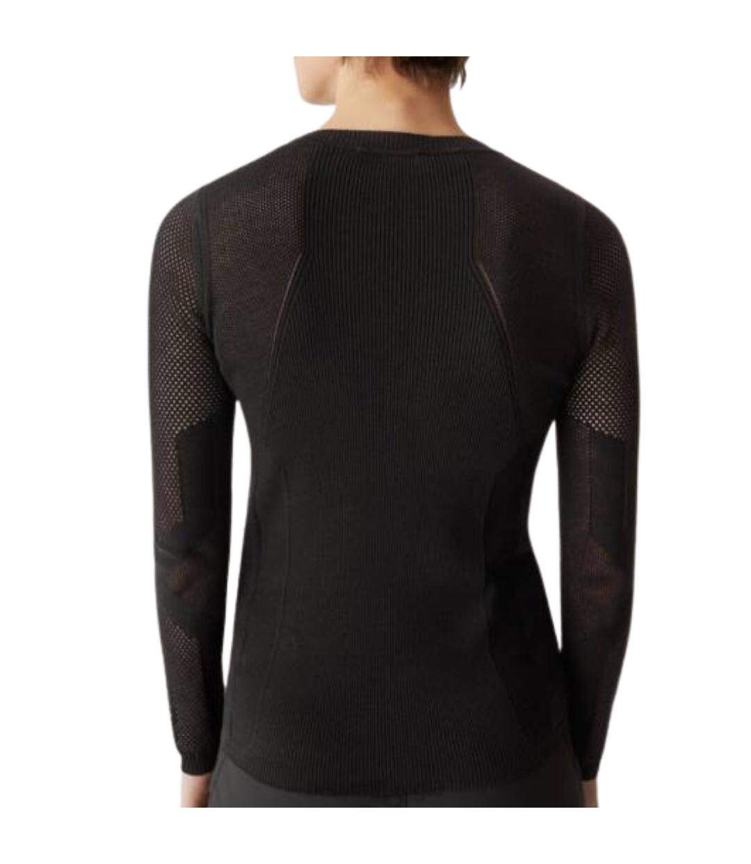 Unisex Adult Kai Crew Neck Long-sleeved T-shirt Black Belstaff-3