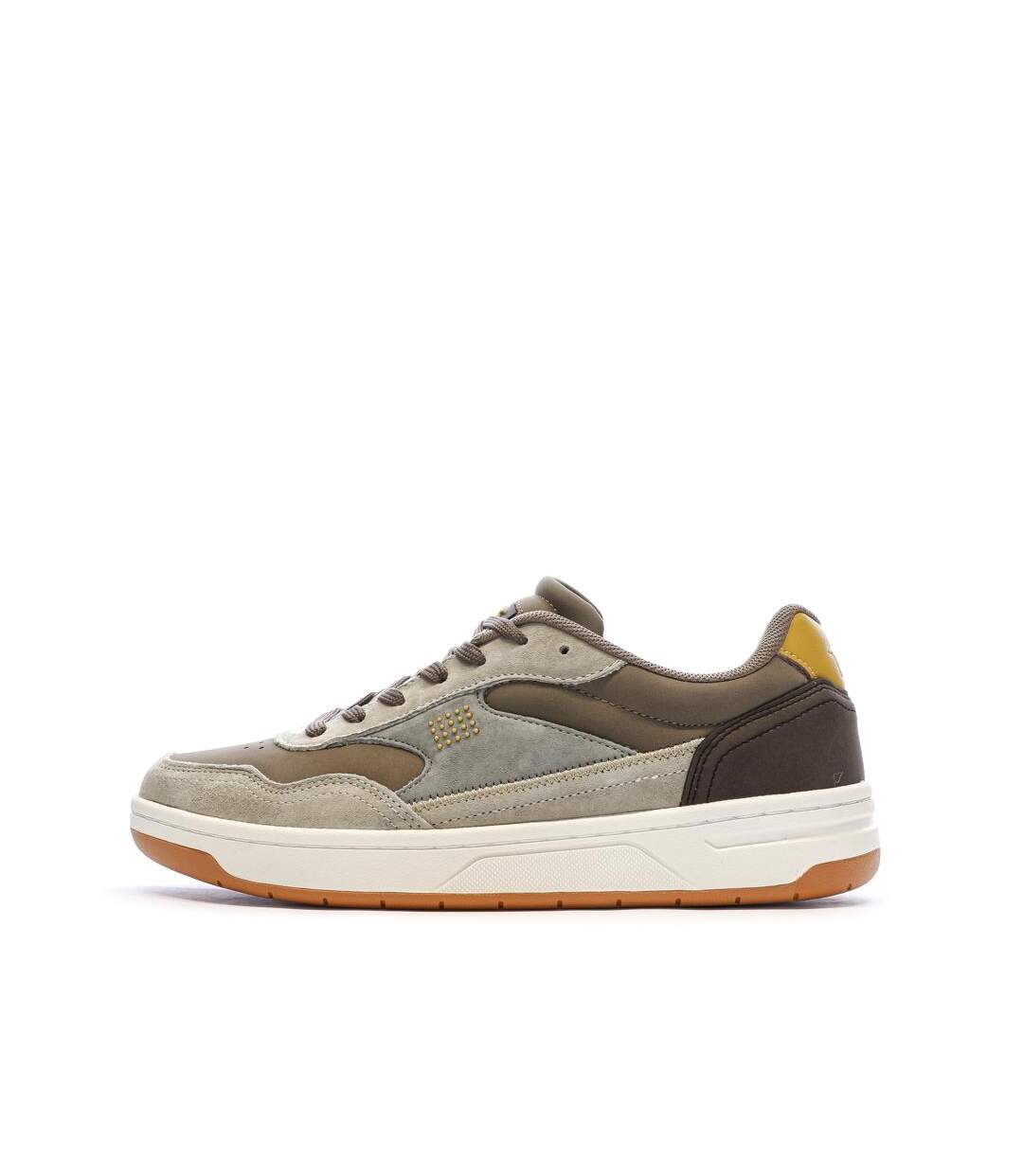 Baskets beige/marron homme tbs almerio-1