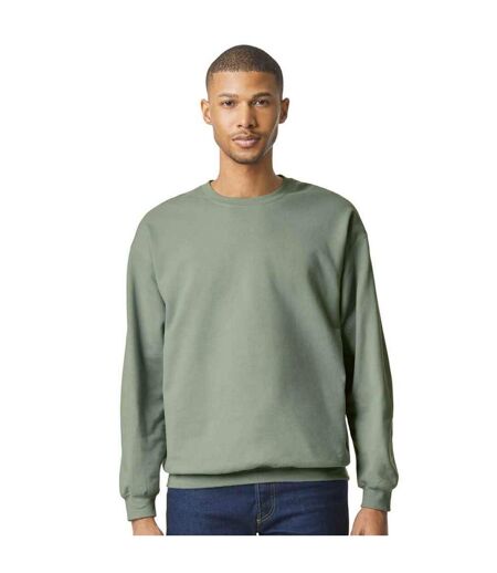 Unisex Adult Softstyle Fleece Midweight Sweatshirt Sage Gildan