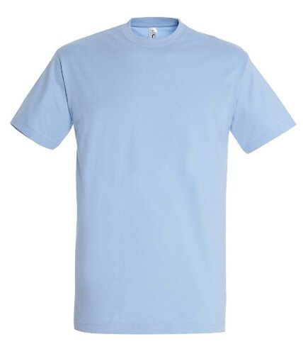 T-shirt manches courtes - Mixte - 11500 - bleu ciel