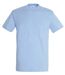 T-shirt manches courtes - Mixte - 11500 - bleu ciel