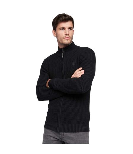 Mens gardfire knitted jumper black Duck and Cover