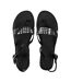 Womens/ladies Lexie Aztec Sandals Black Toms-3