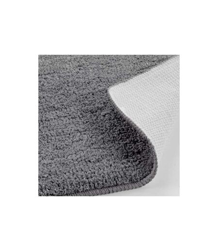 Tapis de Bain Microfibre Métallisé 45x75cm Gris