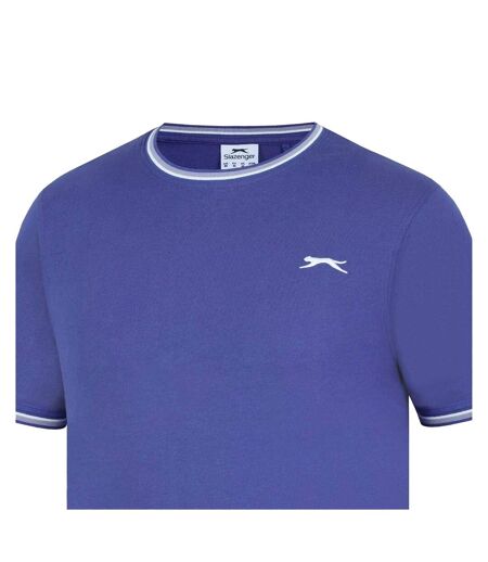 Mens Cotton T-shirt Bottle Green Slazenger