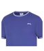 Mens Cotton T-shirt Bottle Green Slazenger-1