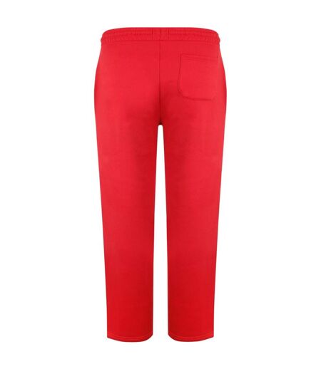 Mens Fleece Joggers Red Firetrap