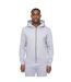 Mens chemtars full zip hoodie steel blue Duck and Cover-1