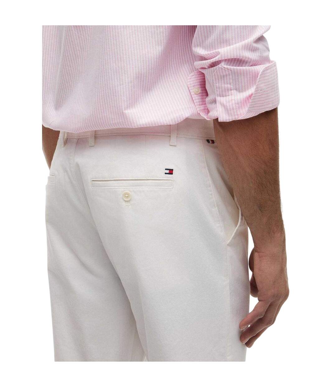 Chino Denton Homme Blanc Cassé Pétale Tommy Hilfiger-4
