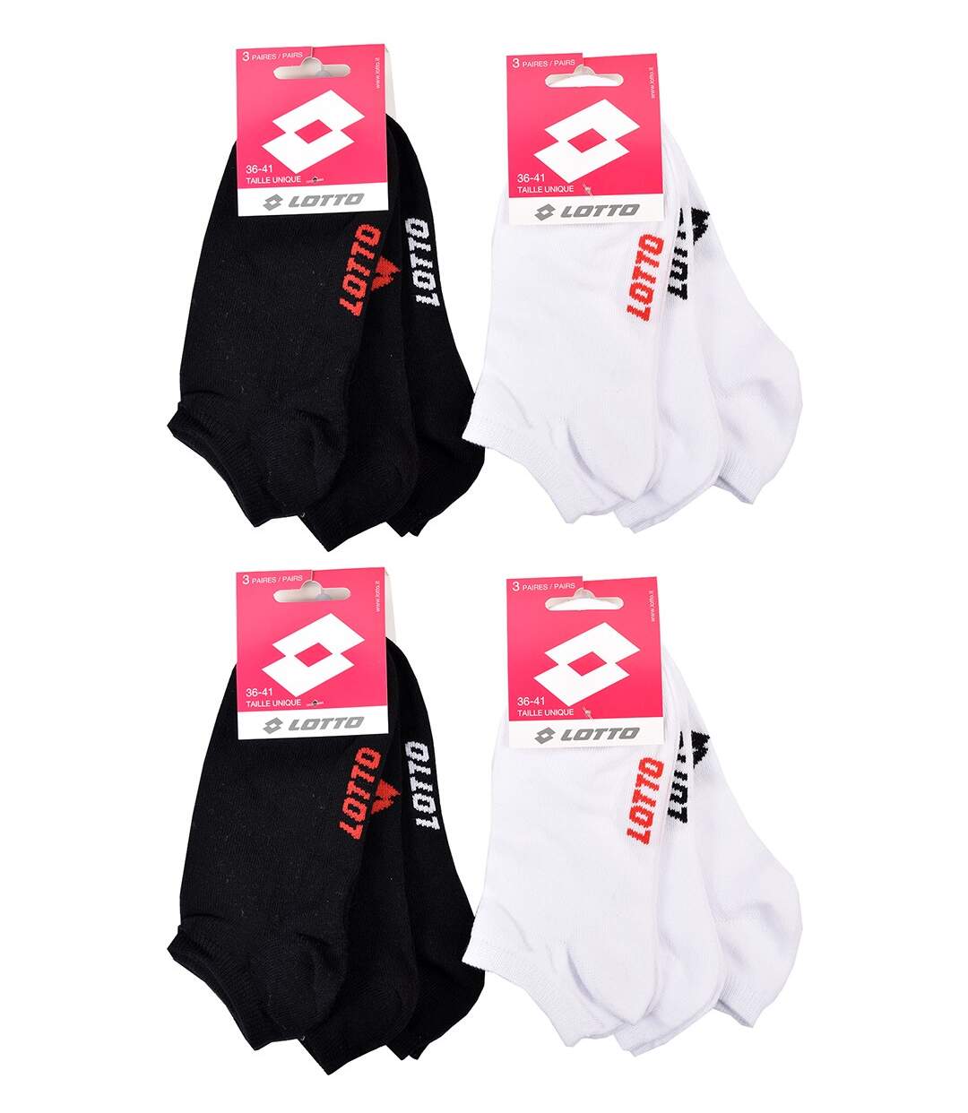 Chaussettes Femme LOTTO Pack de 12 paires SNEAKER 1314-3