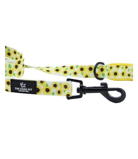 Soho sunflower dog lead one size yellow Ancol