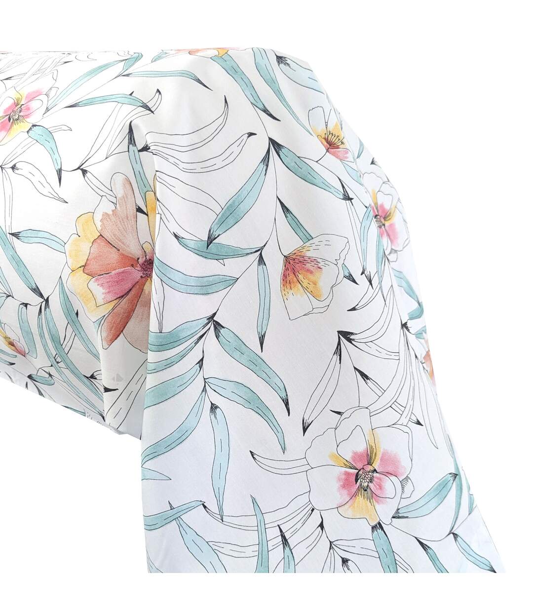 Taie de traversin percale de coton ROXANE-5