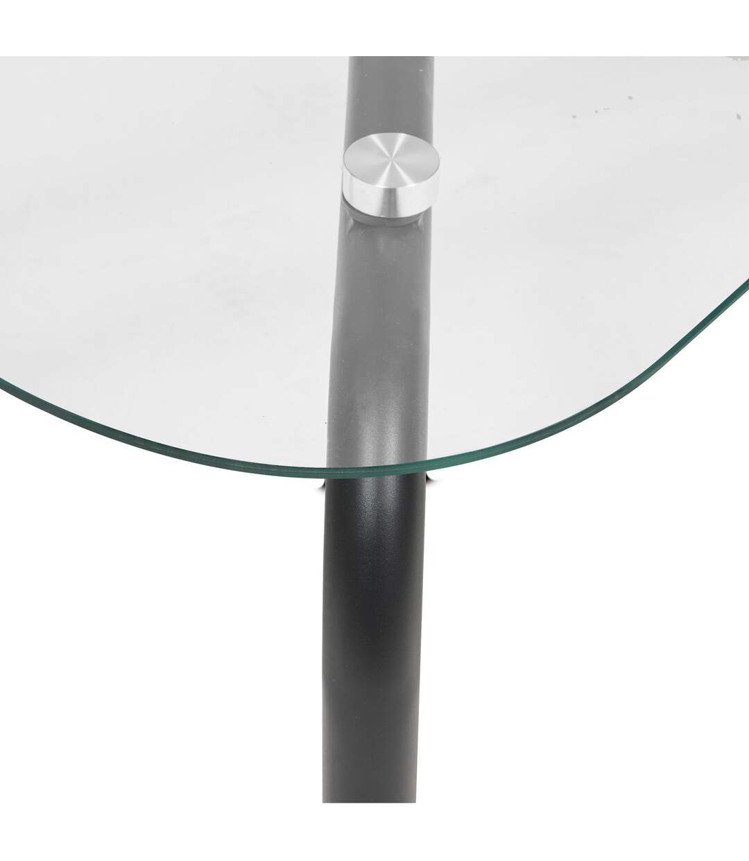 Table basse en verre HECATE - Noir-3