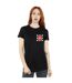 Disney Womens/Ladies Donald Duck Karate Kick Cotton Boyfriend T-Shirt (Noir) - UTBI48650-2