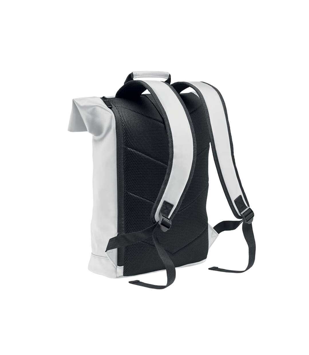 Bai roll roll top pu laptop backpack one size white MidOcean-2