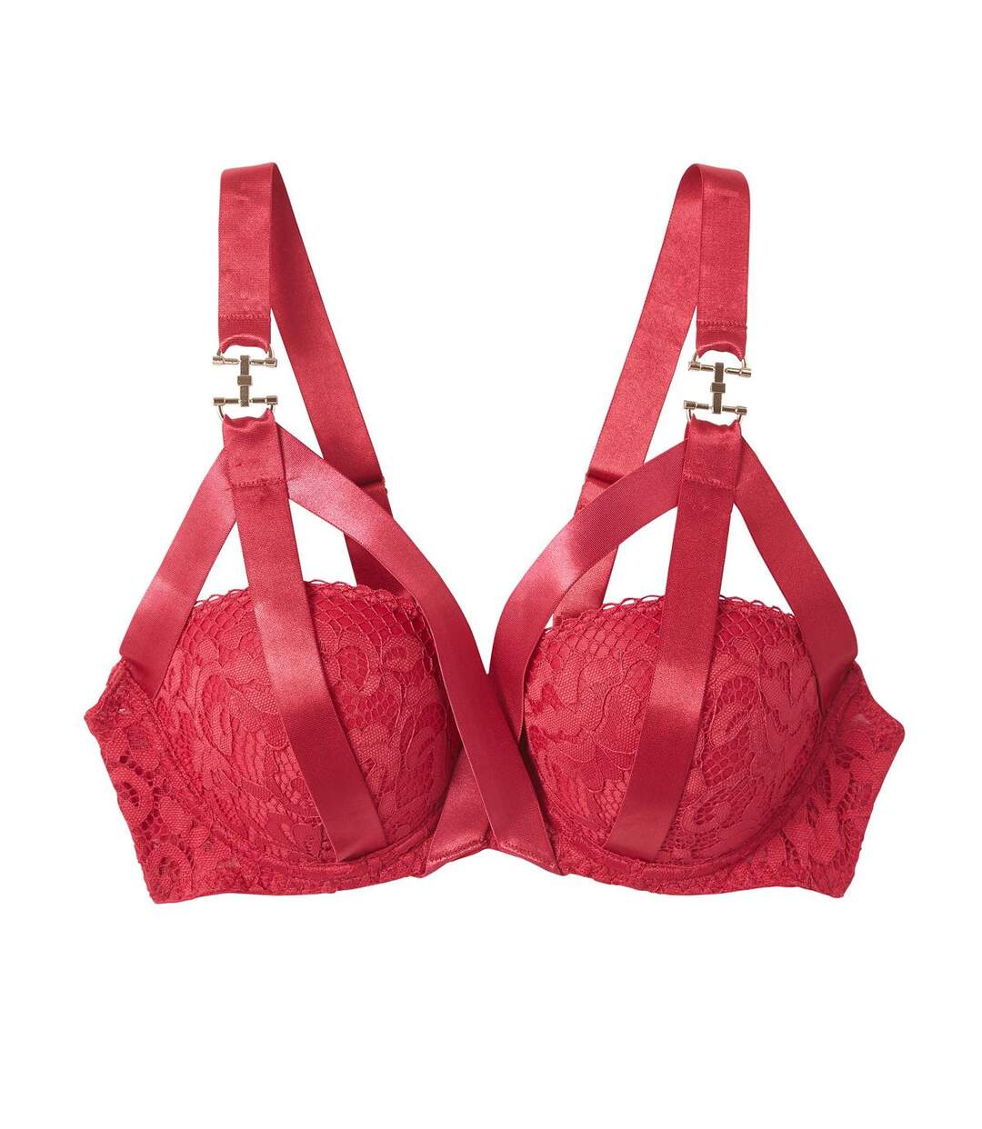 Soutien-gorge ampliforme bordeaux Danger-1