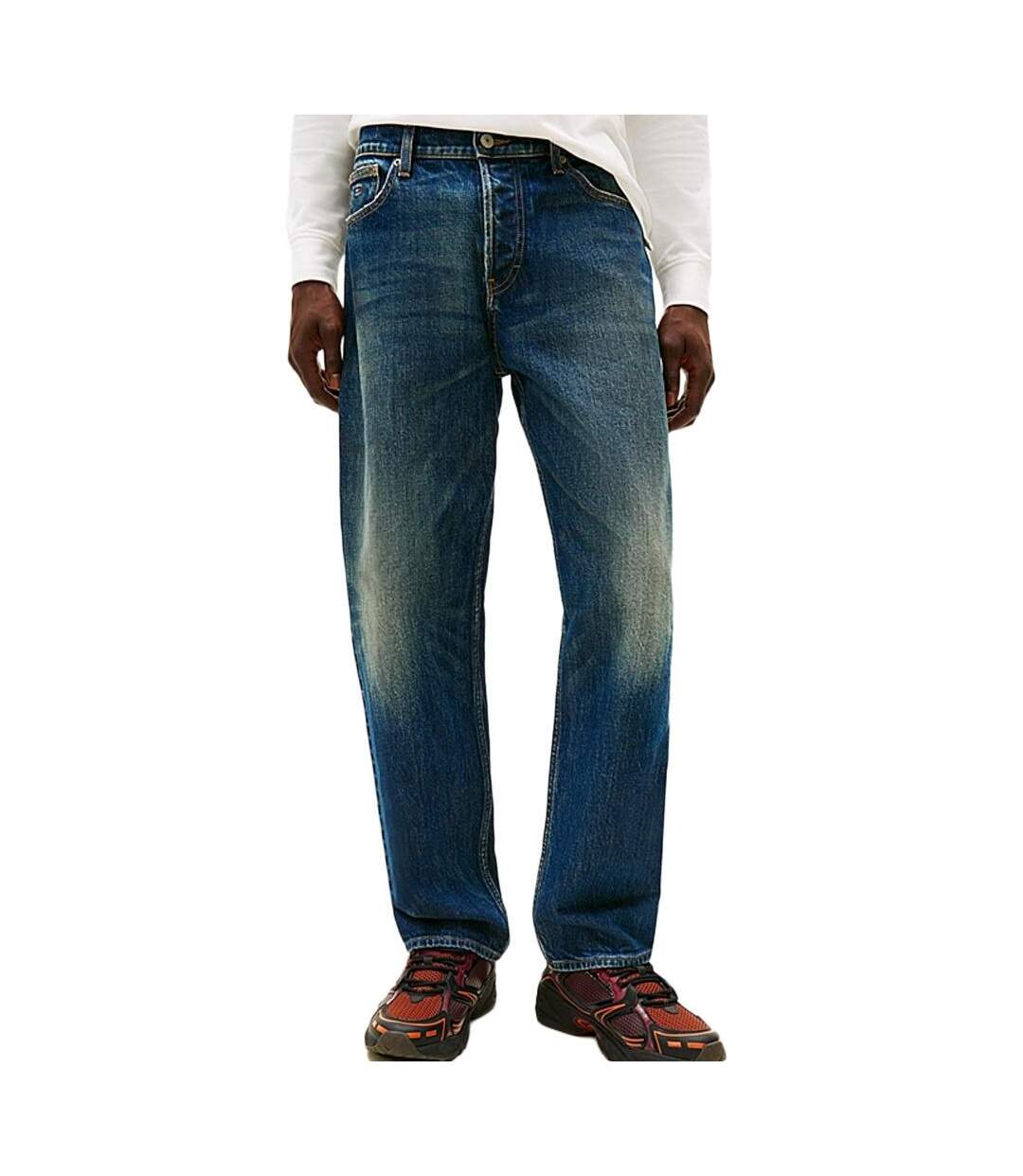 Jean droit bleu homme tommy hilfiger sonny rglr-1