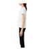 Womens/ladies Batwing Logo T-shirt White Levis-4