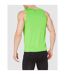 Stedman Mens Active Poly Sports Vest (Kiwi Green)