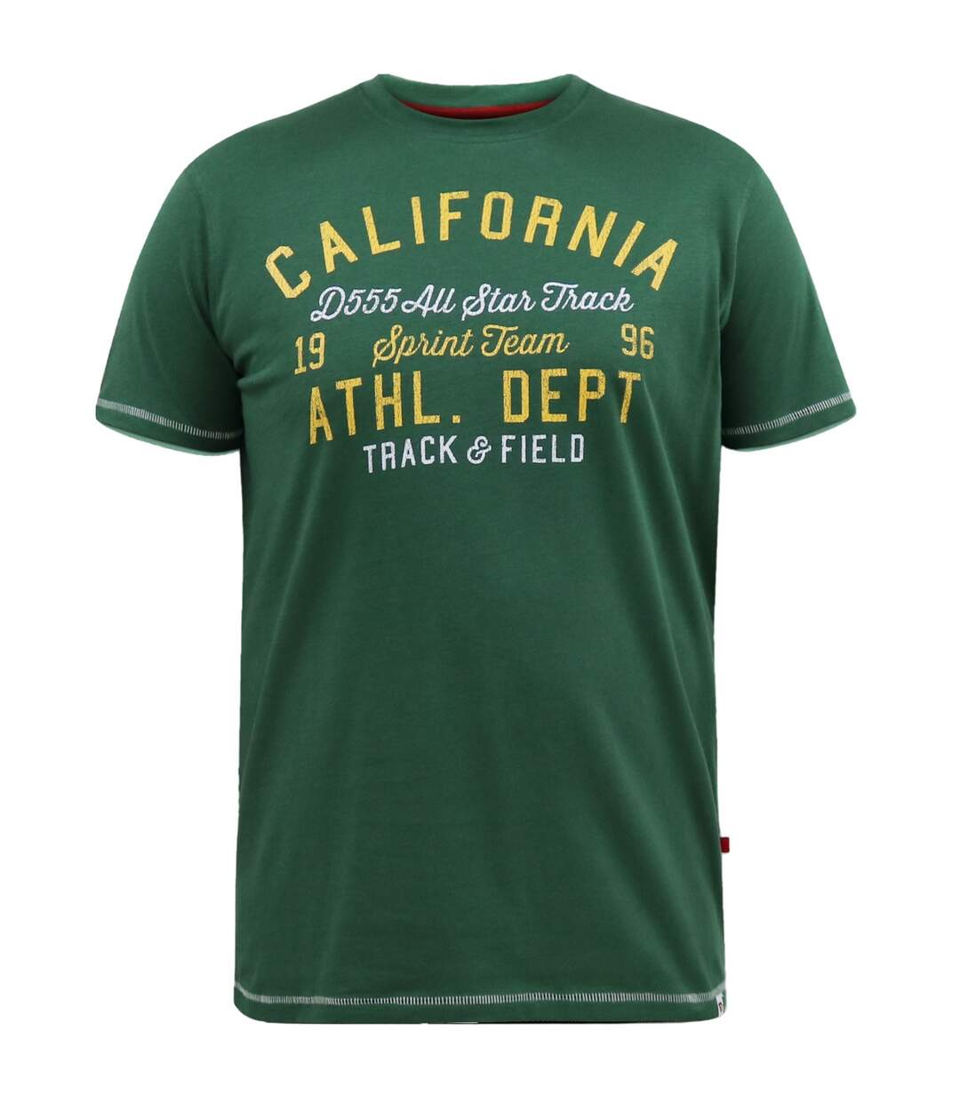 T-shirt d555 parnwell california athletics homme vert Duke