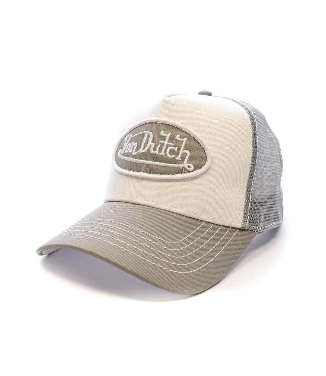 Casquette Blanche/Grise Homme Von Dutch 925773 - Taille unique-1