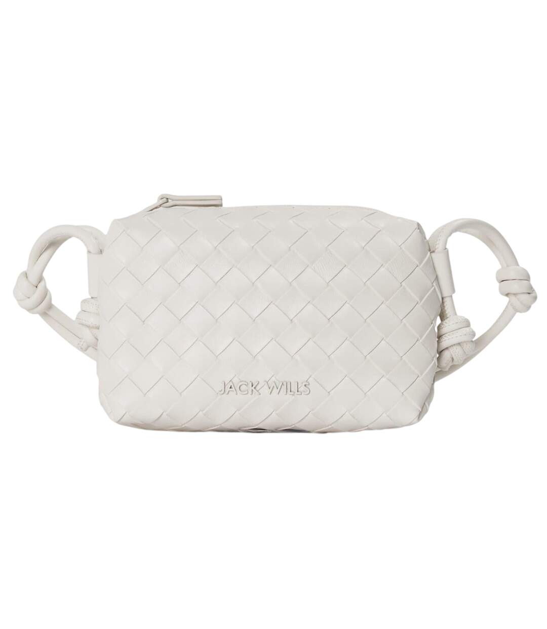 Sac À Bandoulière Motif/style Tissé Taille Unique Crème Jack Wills-1