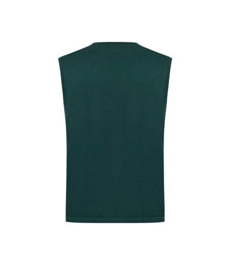 Mens Logo Cotton Vest Top Forest Green Slazenger