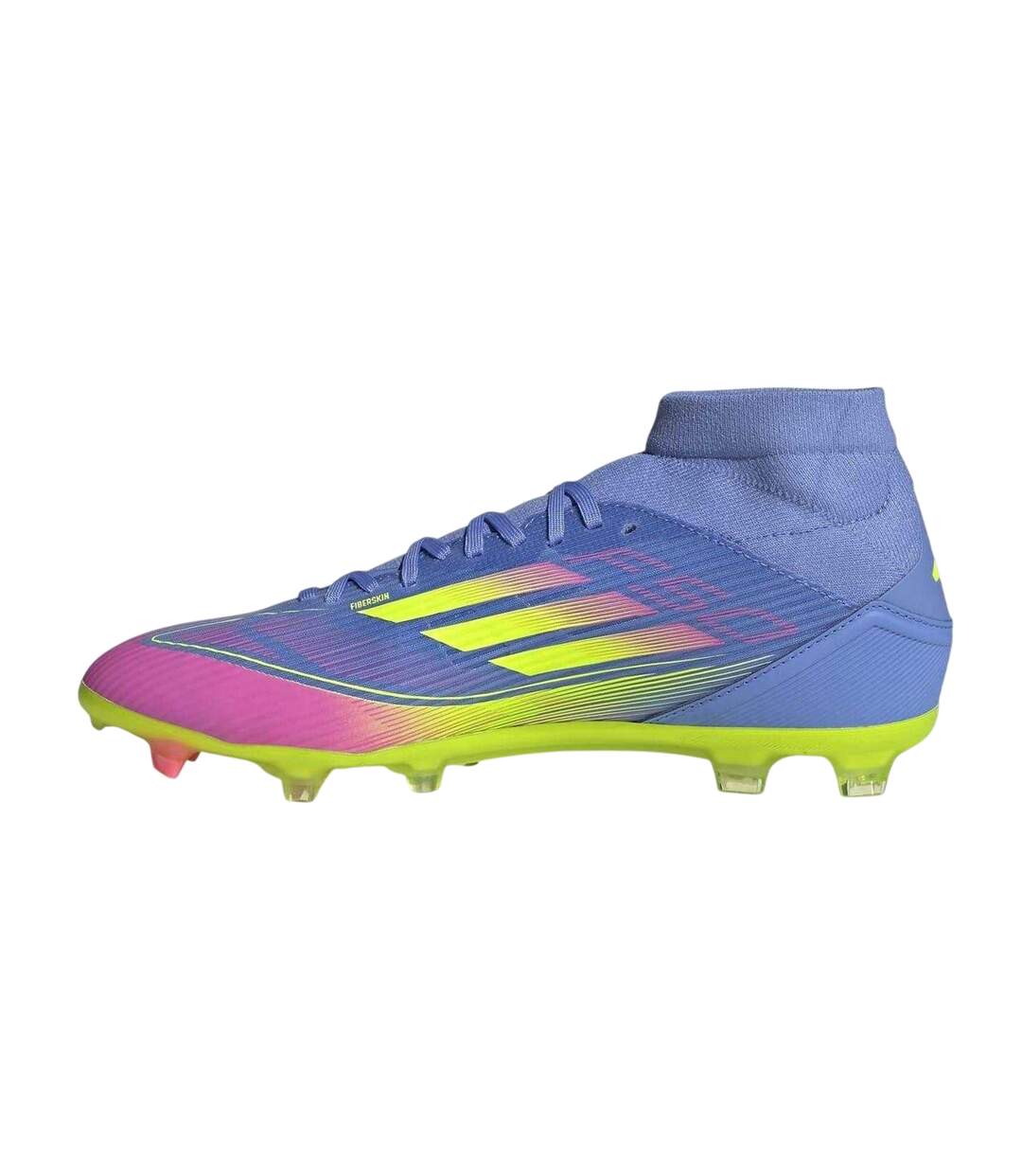 Mens F50 League Firm Ground Football Boots Blue Lemon Adidas-3