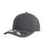 Casquette De Baseball Motif/style 6 Panneaux Skye Adulte Gris Foncé Atlantis Headwear-1