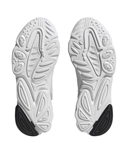 Mens 3 Stripes Trainers White Adidas